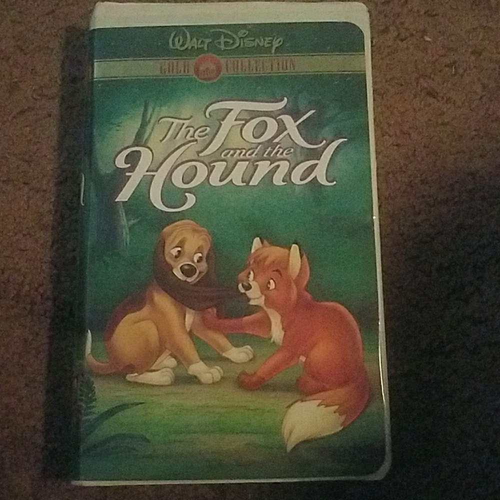 Walt Disney , The Fox and the Hound , VHs , Gold